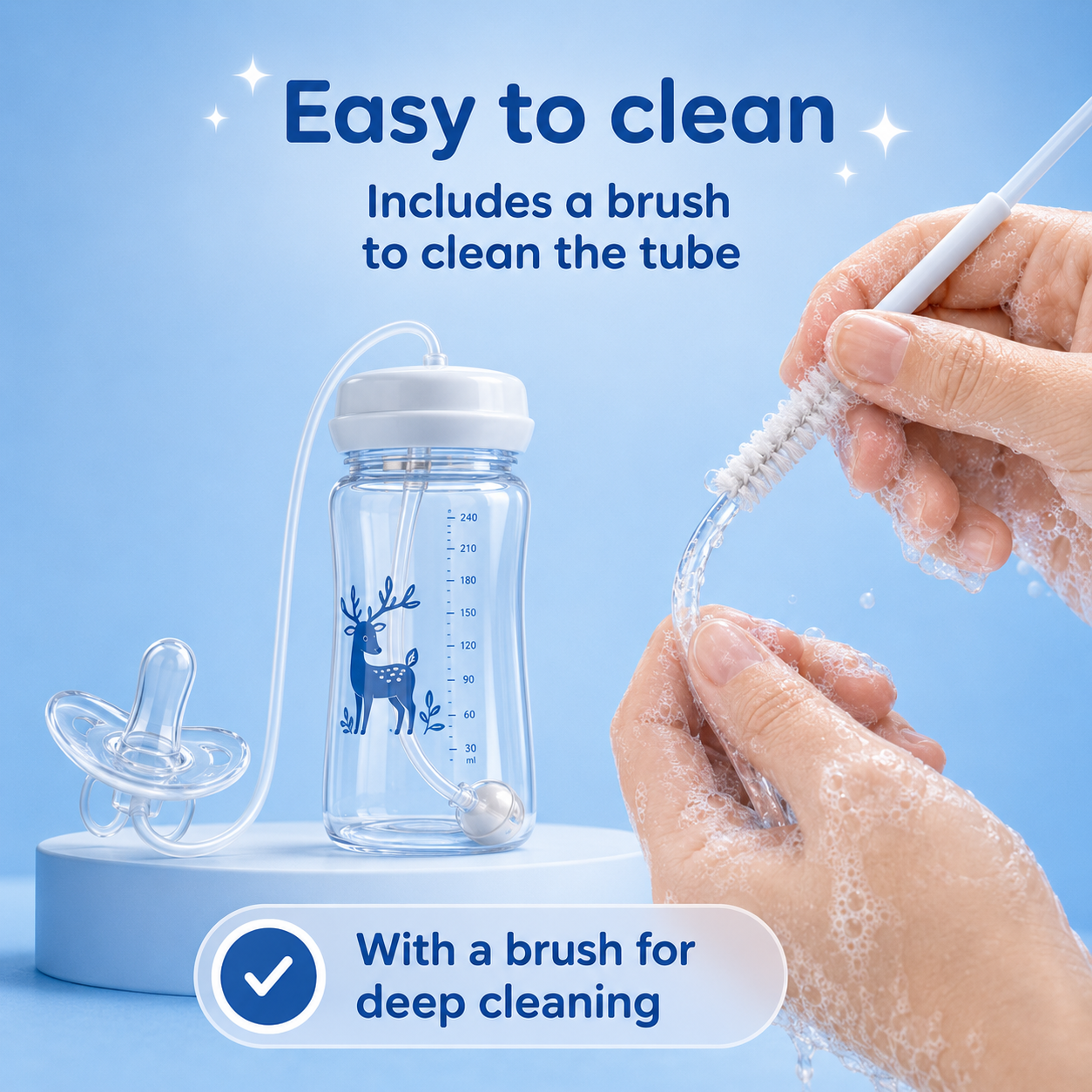 Nordex Bottle - Self Feeding Baby Bottle