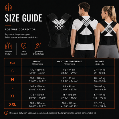 Posture Corrector & Back Support Brace