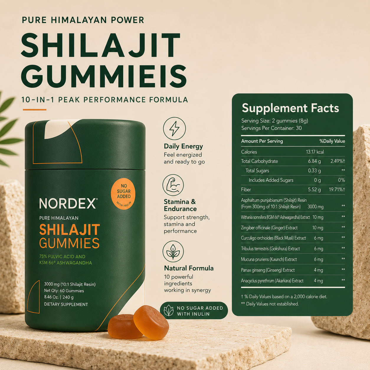 NORDEX PERFORMANCE GUMMIES