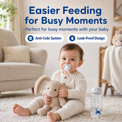 Nordex Bottle - Self Feeding Baby Bottle
